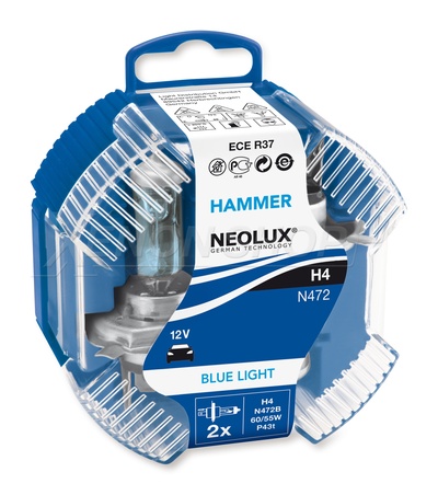 H4 Neolux Blue Light