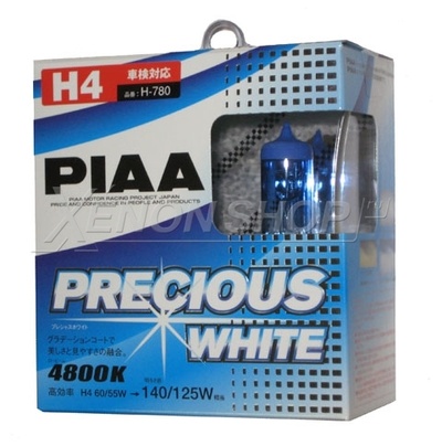 H4 PIAA Precious White H-780 4800K