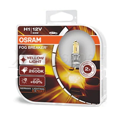 H1 Osram Fog Breaker - 62150FBR-HCB