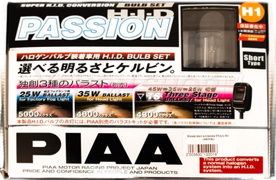 Ксенон PIAA HID Passion (5000K, 4600K, 4300K)