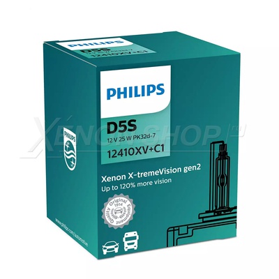 D5S Philips X-treme Vision Gen2 (+120%) - 12410XV