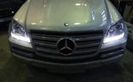 Дневные ходовые огни на Mercedes-Benz ML