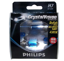 Галогеновые лампы Philips CrystalVision H7