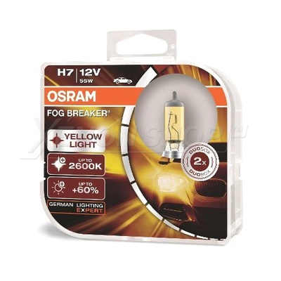 H7 Osram Fog Breaker - 62210FBR-HCB
