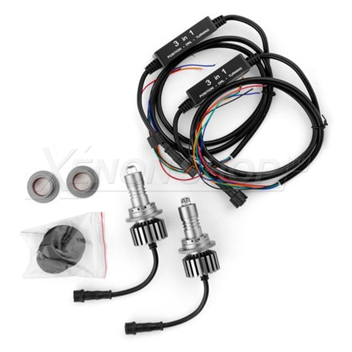 Светодиодные ДХО+поворотник MTF-Light SLS10W3 купить в Москве в XenonShop