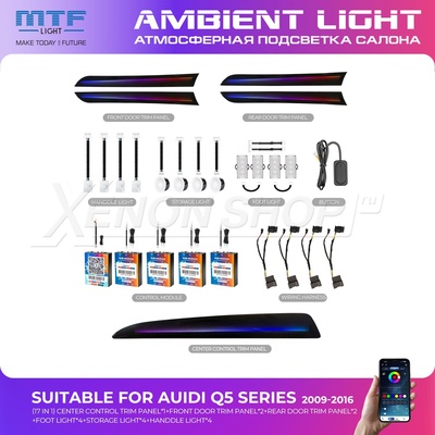 LED-подсветка MTF-Light AUDI Q5 8R (2009-2016)