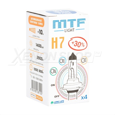 H7 MTF-Light LongLife Standart HS1207 2900K