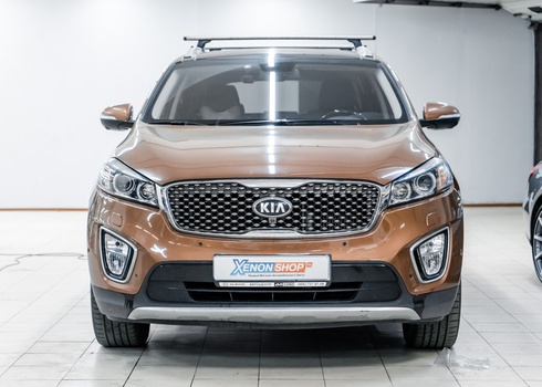 Полировка фар и фонарей КИА Соренто / KIA Sorento