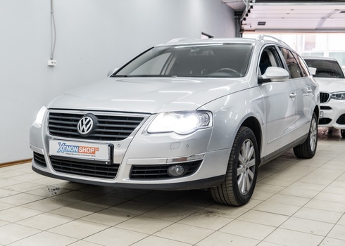 Замена ксеноновых ламп Фольксваген Пассат Б6 / Volkswagen Passat B6