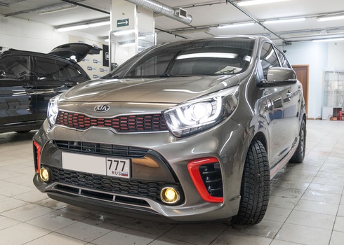 Замена ламп КИА Пиканто / KIA Picanto на светодиодные