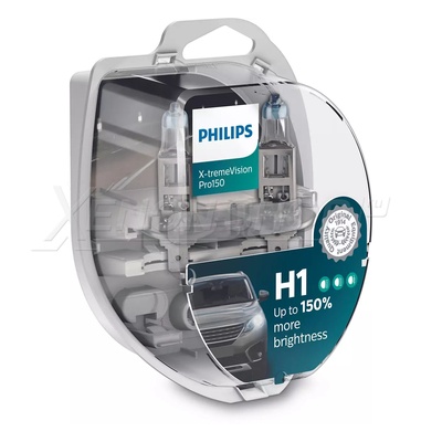H1 Philips X-tremeVision Pro150 +150% - 12258XVPS2 (2 шт.)