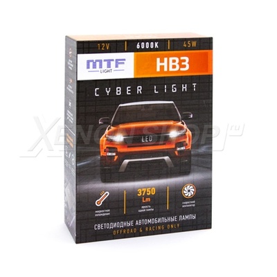 HB3 MTF-Light Cyber Light 6000К