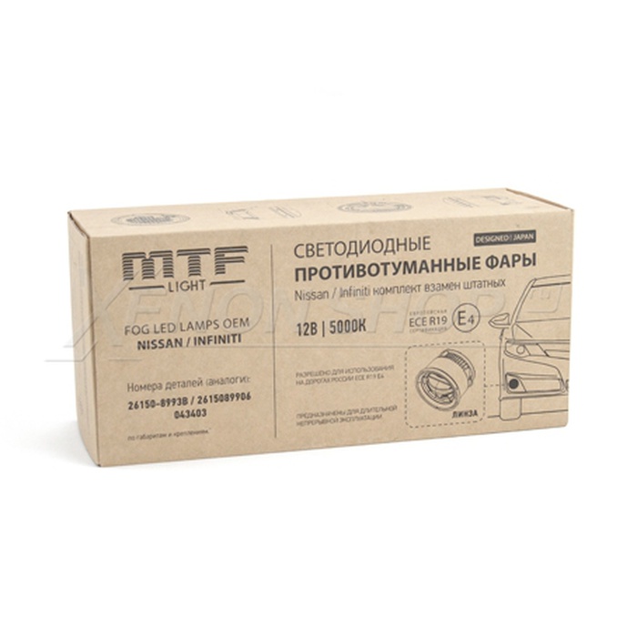 ПТФ LED MTF-Light для Nissan / Infiniti купить в Москве в XenonShop