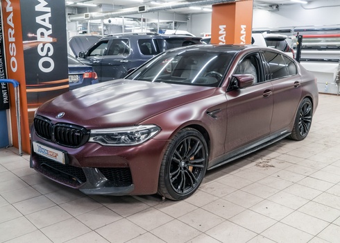 Тонировка задних стекол BMW M5 F90 (2018)