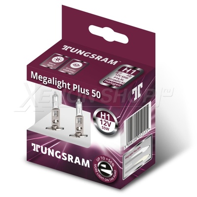 H1 Tungsram Megalight Plus +50% - 50310MPU B2