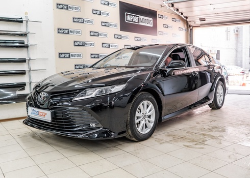 Тонировка задней полусферы Тойота Камри / Toyota Camry