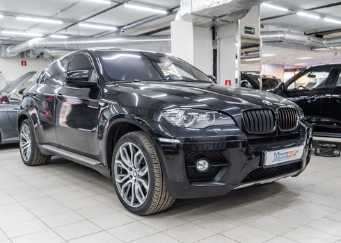 Замена стекол фар на БМВ Х6 / BMW X6