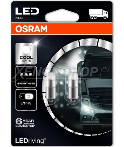 T4W Osram Premium Cool White 24V (2шт.) - 3924CW-02B