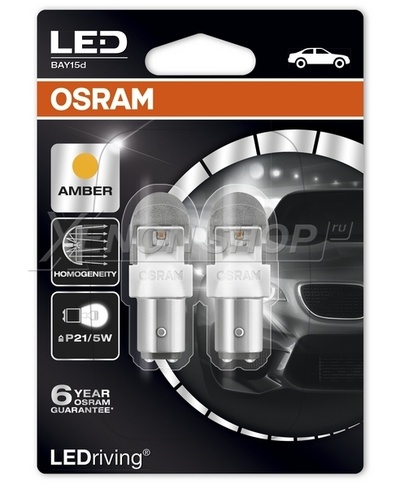 P21/5W Osram Premium Amber (2шт.) - 1557YE-02B