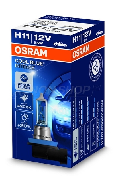 Osram Cool Blue Intense H11 1 64211CBI XenonShop