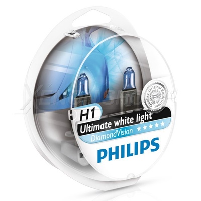 H1 Philips Diamond Vision - 12258DVS2 (2 шт.)
