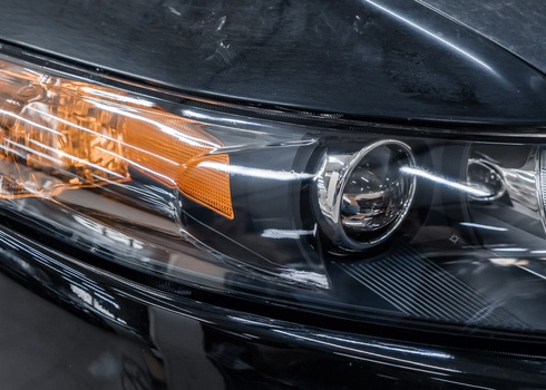 Защита фар Honda Accord полиуретановой пленкой SunTek