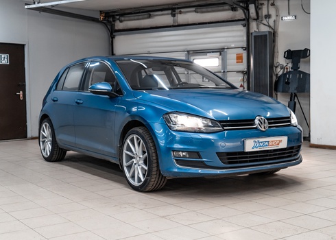 Замена выгоревших линз Volkswagen Golf 7