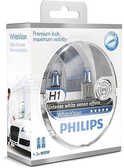 H1 Philips White Vision - 12258WHVSM (2 шт.)