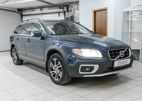 Замена ламп в фарах Вольво ХС70 / Volvo XC70