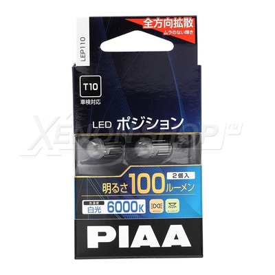 W5W PIAA LED POSITION 6000K