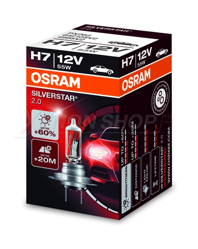 H7 Osram Silverstar 2.0 - 64210SV2 