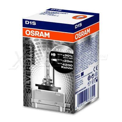 D1S Osram Xenarc Silverstar - 66140SVS