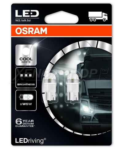 W5W 24V Osram Premium Cool White (2шт.) - 2824CW-02B