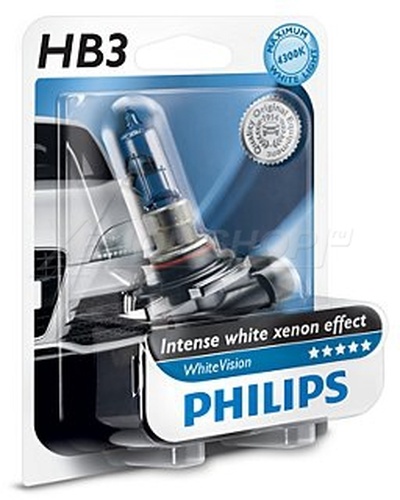 HB3 Philips White Vision - 9005WHVB1 (1 шт.) 