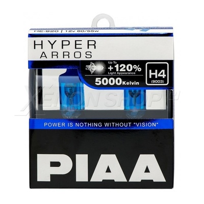 H4 PIAA HYPER ARROS HE-920 (5000K)