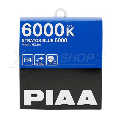 H4 PIAA STRATOS BLUE HZ201 (6000K)
