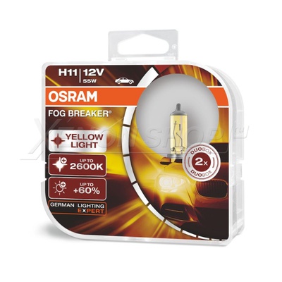 H11 Osram Fog Breaker - 64211FBR-HCB