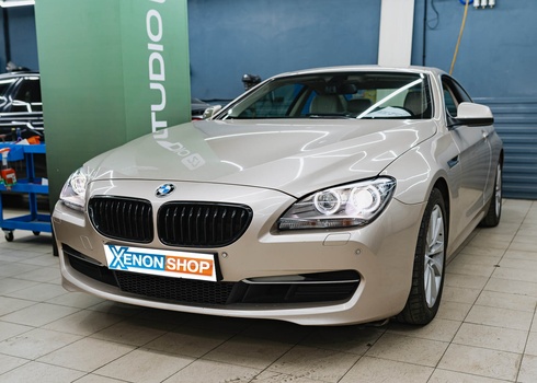 Замена стекол фар BMW 6 F13 (2011)