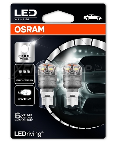 W16W Osram Premium Cool White - 9213CW-02B