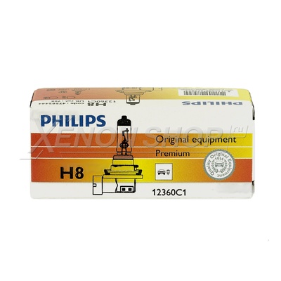 H8 Philips Standart (12360C1)