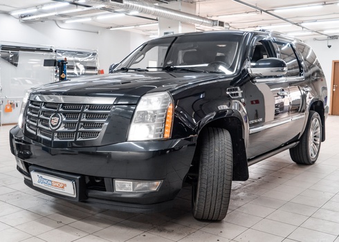 Установка светодиодных ламп на Cadillac Escalade