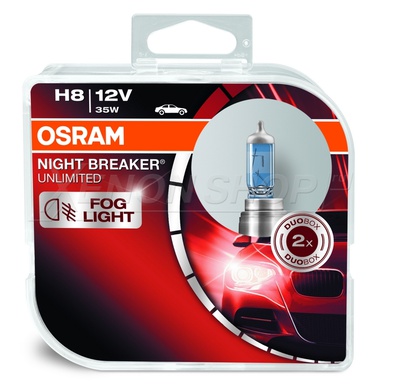H8 Osram Night Breaker Unlimited