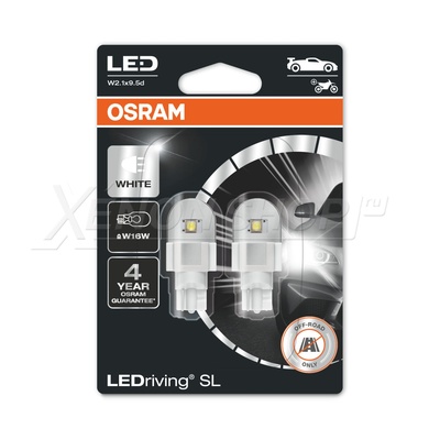 W16W Osram LEDriving SL Белые - 921DWP