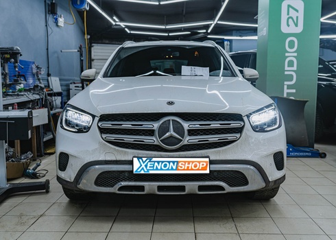 Устранение запотевания фары Mercedes-Benz GLC (2020)