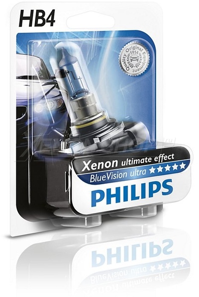 HB4 Philips Blue Vision Ultra 
