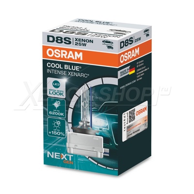 D8S Osram Cool Blue Intense Next Gen - 66548CBN