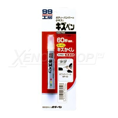 Краска-карандаш для царапин Soft99 KIZU PEN (белый)