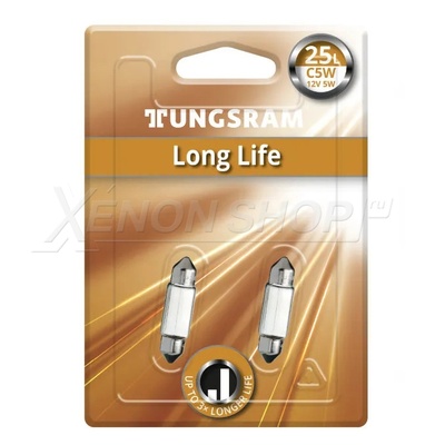 C5W Tungsram Long Life - 7546L BL2