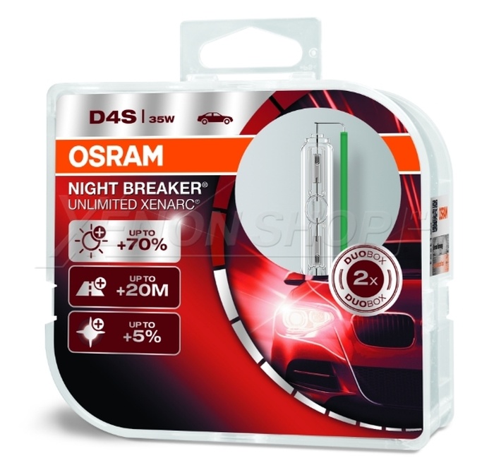 Штатная ксеноновая лампа D4S Osram (Д4С Осрам) Xenarc NIGHT