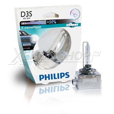 D3S Philips X-treme Vision (+50%) - 42403XVS1